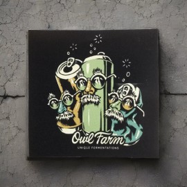 Owl Farm Brewing Sticker Decal Micro Beer Brewery Company Vista CA California