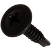 Small Parts 0812KPMB Steel Self-Drilling Screw, Black Phosphate Finish, Modified