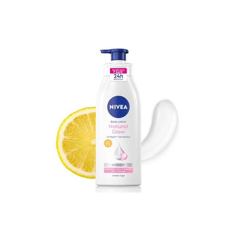 Nivea Extra Whitening Cell Repair Body Lotion Spf 15, 400Ml