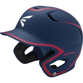 Easton | Z5 2.0 Batting Helmet | Baseball | Junior (6 1/2" - 7 1/8") | Matte Two-Tone Navy/Red