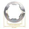 O'SKOOL 2.55 “(64.8mm) Router Adapter Collar for Router Lift Systems