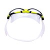 Clear'r Perspective Adult Swim Mask, Black/Yellow, Unisex