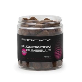 Sticky Baits 12mm Bloodworm Dumbells Fishing Hook Bait