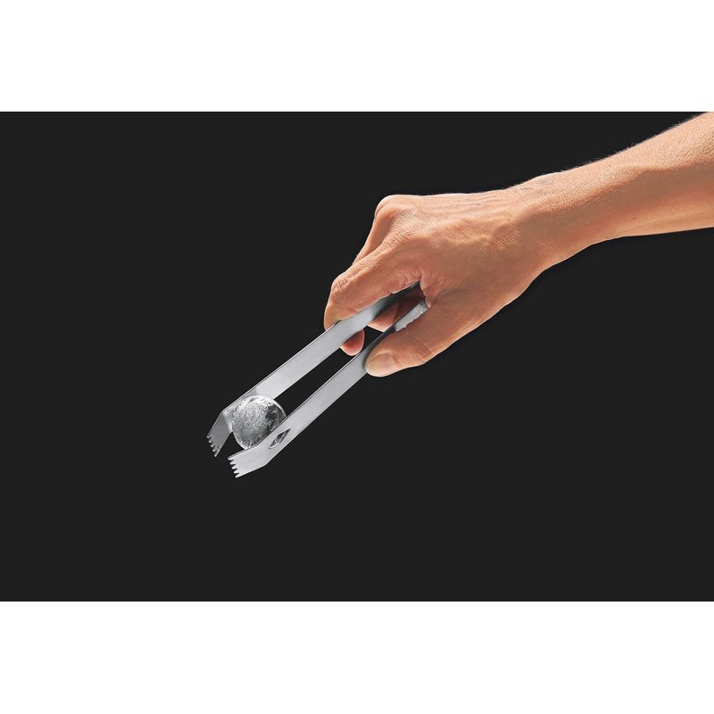 Lurch 240789 Ice Tongs Stainless Steel Smokey Grey