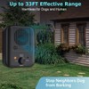 Zigzagmars Ultrasonic Dog Barking Deterrent Devices, Anti Barking Device Stop