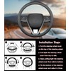 XHRING Car Steering Wheel Cover for Land Rover Defender Discovery