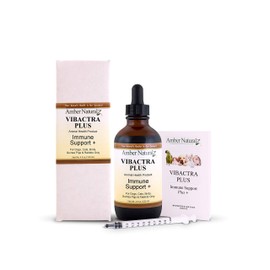 AMBER NATURALZ - VIBACTRA Plus - Immune Support Plus - for Petz - 4 Ounce