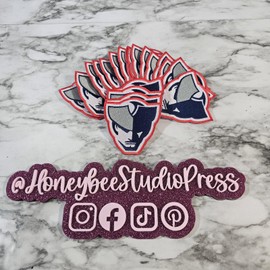 & Other Stories Patriots 3" Embroidered Iron-On Patch