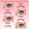 Painting Diary Pack of 120 Individual Eyelashes, 9-12 mm D