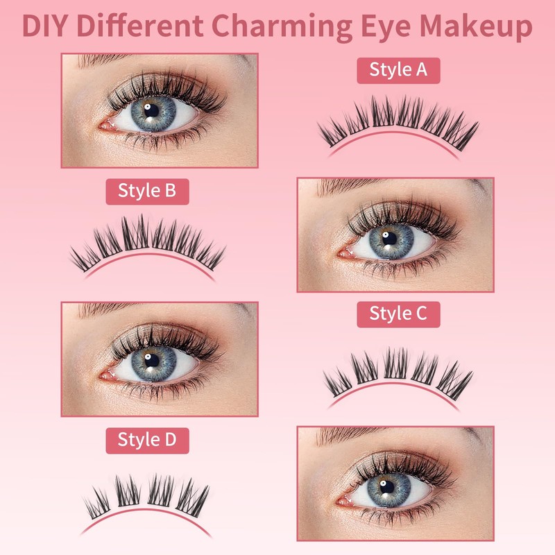 Painting Diary Pack of 120 Individual Eyelashes, 9-12 mm D