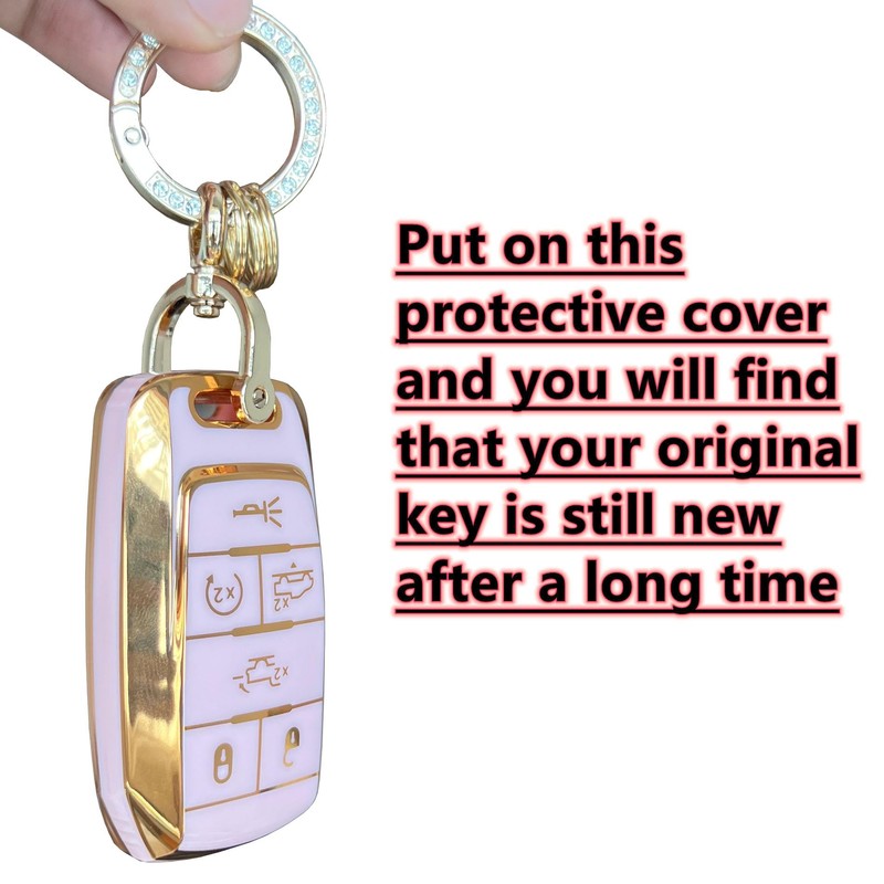 EJOAOJE Key Protective Shell for RAM Key Fob Cover with