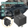 Hoypeyfiy 2Pcs JD1912 Automotive Relay, 4 Pin 40A 12V SPST