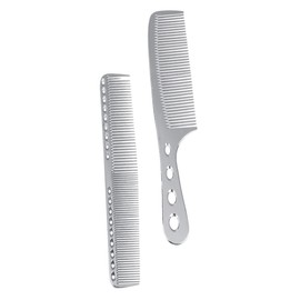 IWOWHERO 2pcs Portable Hair Combs Static Styling Tool for Barbers and Hairdressers Durable Design for Healthy Silky Hair Lightweight Convenient Accessories for Men and Women