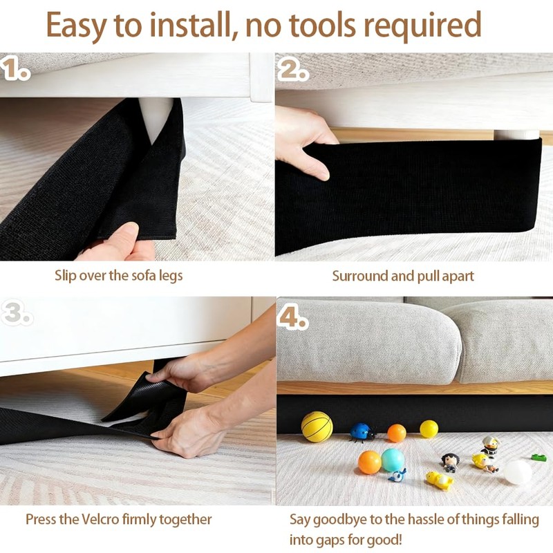 Under Bed Blocker 5 in x 11 ft, Bed Gap