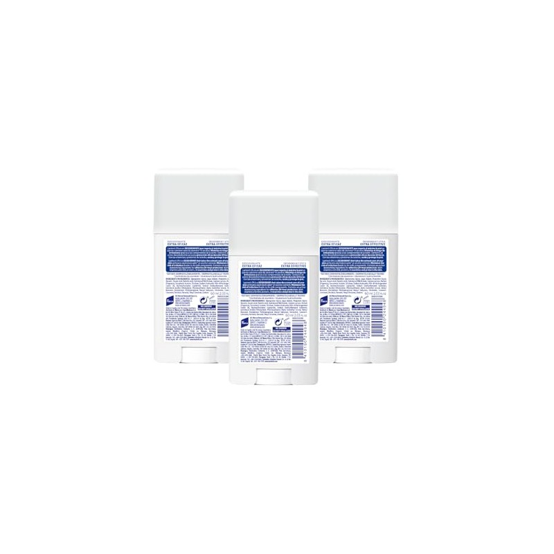 Lactovit Original Desodorante Barra Piel Normal-Seca Extra Eficaz 3x60 ml