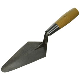 Kraft Tool RO74 W. Rose Standard Shank Buttering Specialty Trowel with 5-Inch Wood Handle, 7-1/2-Inch