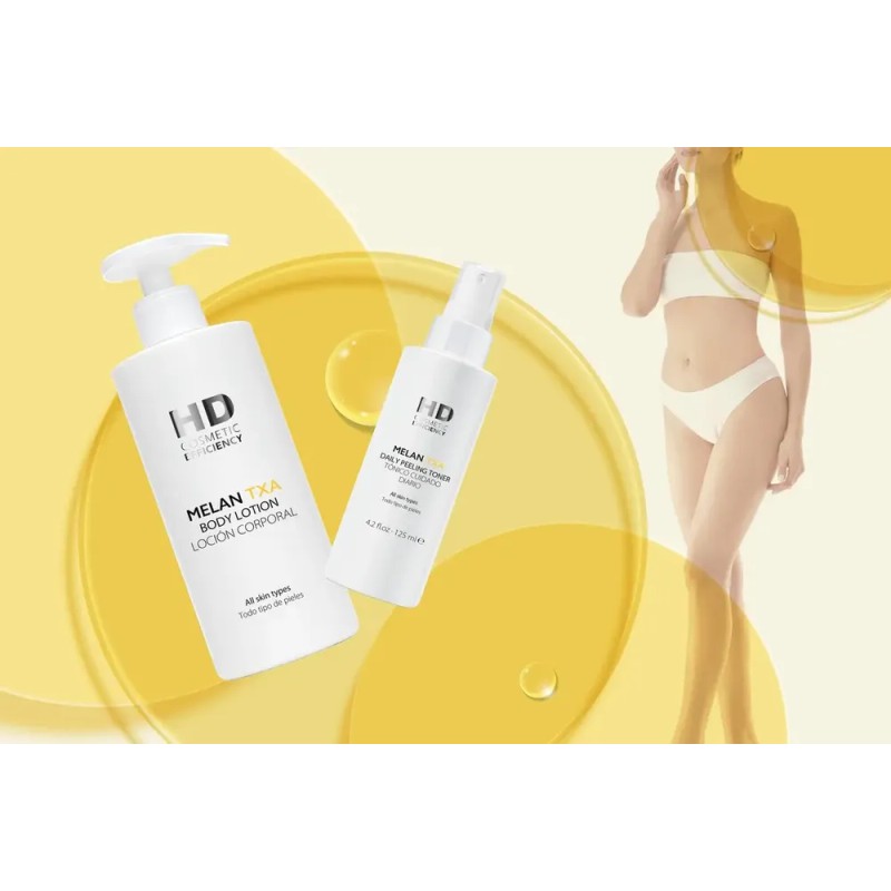 HD Cosmetic Efficiency - Loción Corporal Aclarante Hd Melantxa 2x400