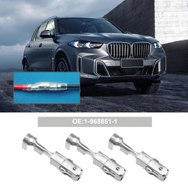 OTOTEC 30 Stück Auto Kabelschuh-Anschluss Crimpanschluss 1-968851-1 Crimp Kontakt Stecker Buchse Stecker Kontakt-Reparatur Kontaktstift Querschnitt 1,50 mm²-2,50 mm²