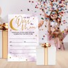 UDNADKEX Baby Shower Invitations for Girl Star with Envelopes, Invites