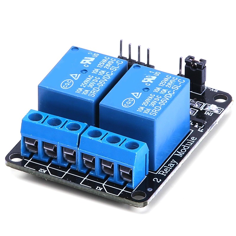 Yizhet 5V 2 Channel-Relay, DC 5V 230V Relay Shield Module