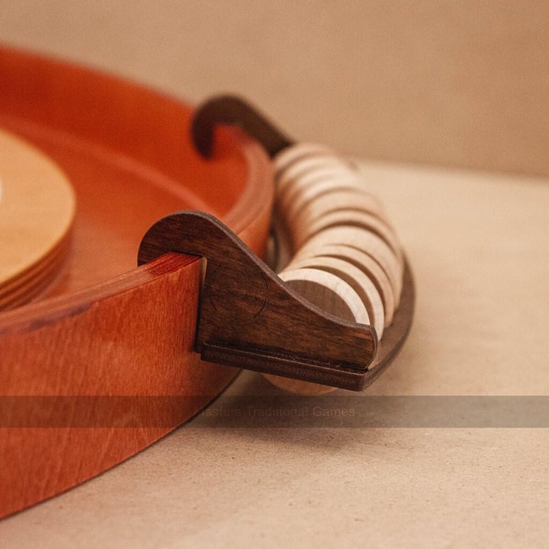 Crokinole Rim Disc Tray