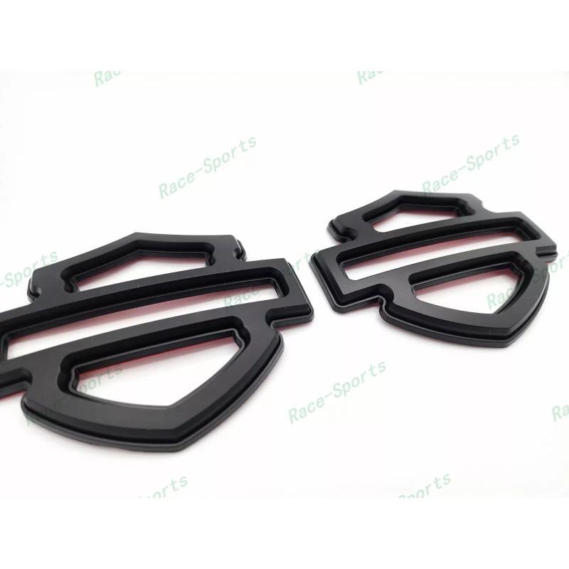 Custom 2Pcs Set Matte Black Double Layer Harley CVO Custom
