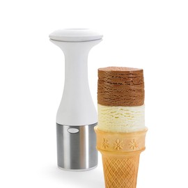 Cuisipro Ice Cream Scoop and Stack, White