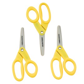 Colorations 24 Blunt Tip Scissors, Plastic Blades, Perfect Scissors for Beginners (Item # CSCISS24)