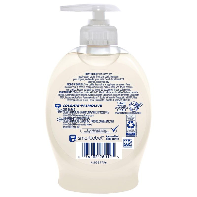 Softsoap Liquid Hand Soap, Moisturizing with Aloe, 7.50-Ounce