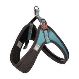 Rogz Classic Urban Adjustable Quick Fit Boomerang Dog Harness Turquoise Medium