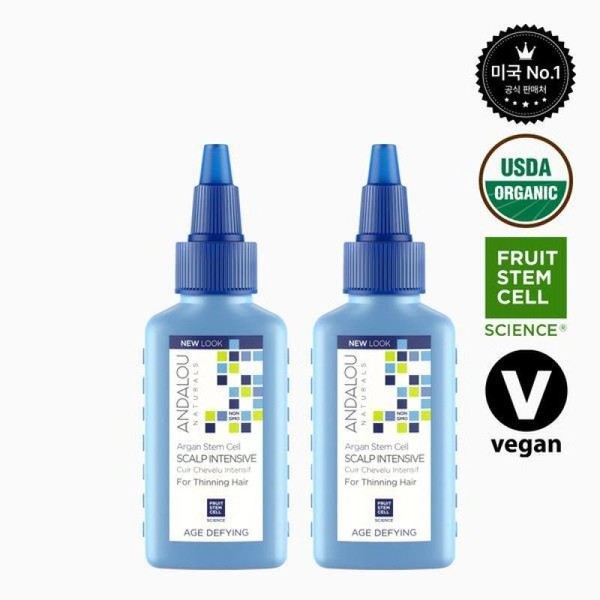 Andalou Argan Stem Cell Sensitive Scalp Essence 62ml x 2