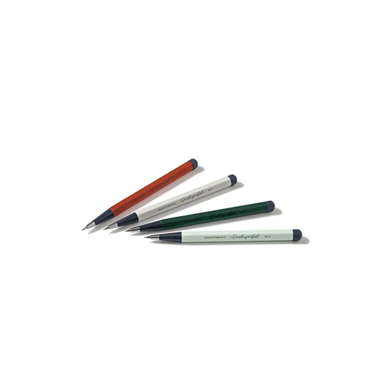 LEUCHTTURM1917 367284 Twist Pencil No. 2 Forest Green