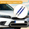 Partuto 2pcs 7.5cm/2.95in Car Splitter Support Rods Adjustable Front Rear