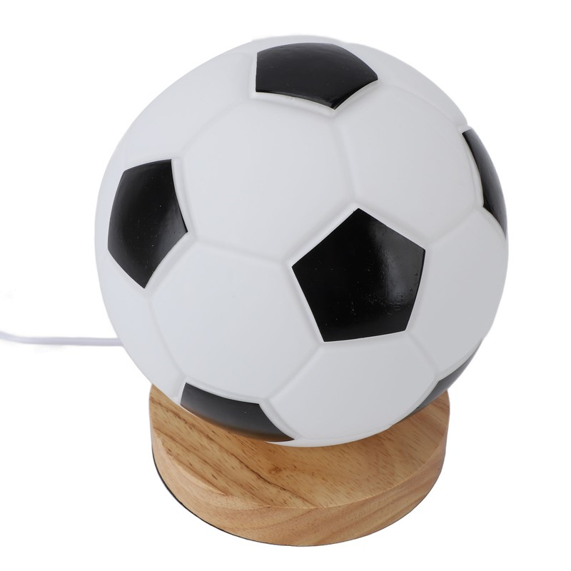Soccer 3D Lamp Night Light with Remote Control Timer Soft