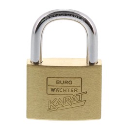 BURG WÄCHTER Cylinder Padlock 116 20, Karat 217 40/6 SB