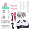 12Pcs Nail Art Kit Rhinestones Dotting Pen Nail Drill Pen