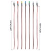 90PCS 12V LED Lights Emitting Diodes 5mm 7 Colors Pre