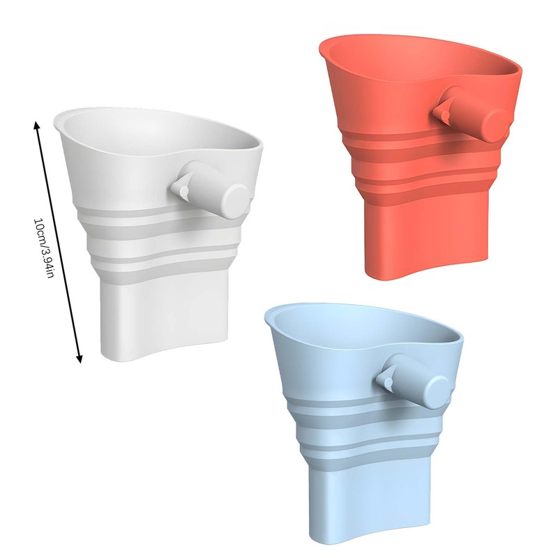 2026 Upgraded Flour Funnel for KitchenAid Stand Mixer, Silicone Foldable