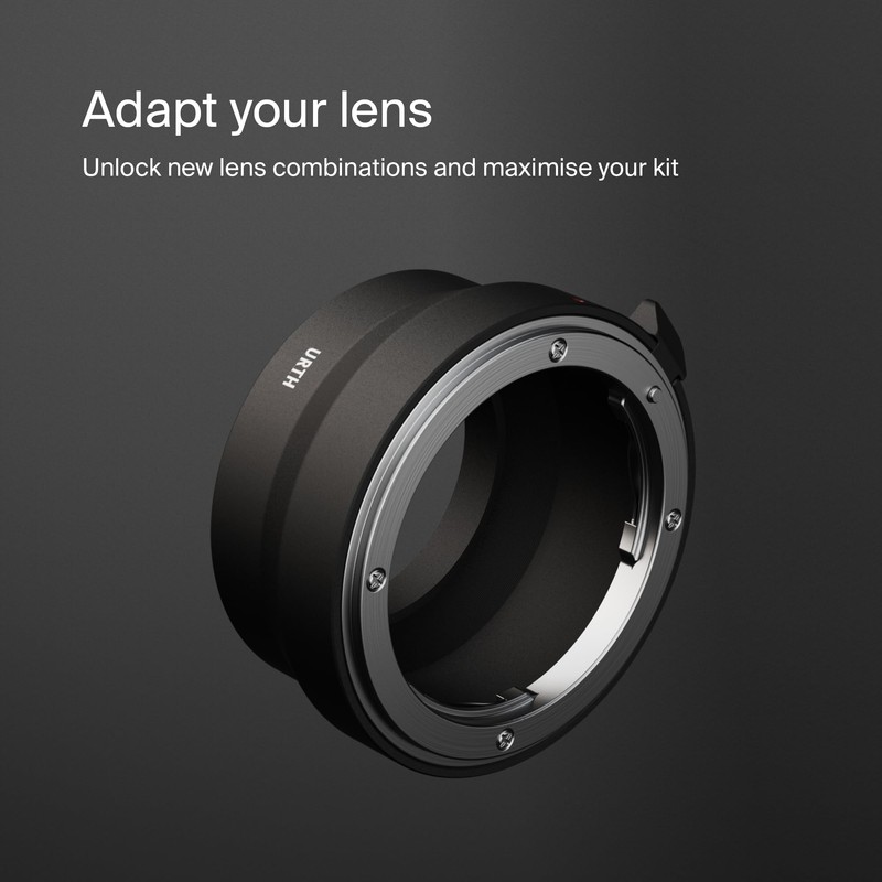 Urth Lens Adapter: Compatible with Nikon F Lens and Micro