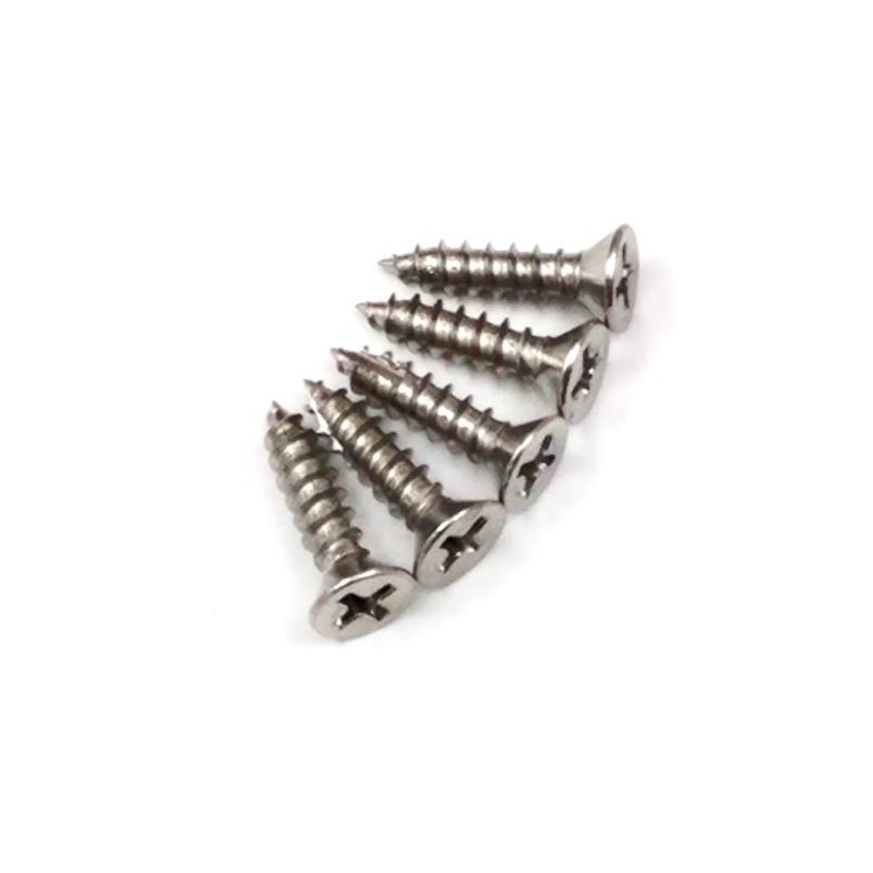 Hinge Outlet Screws for Hinges - Satin Nickel - 9