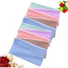 FOMIYES Coral Fleece Facial Makeup Remover Cloths 10pcs Soft Microfiber