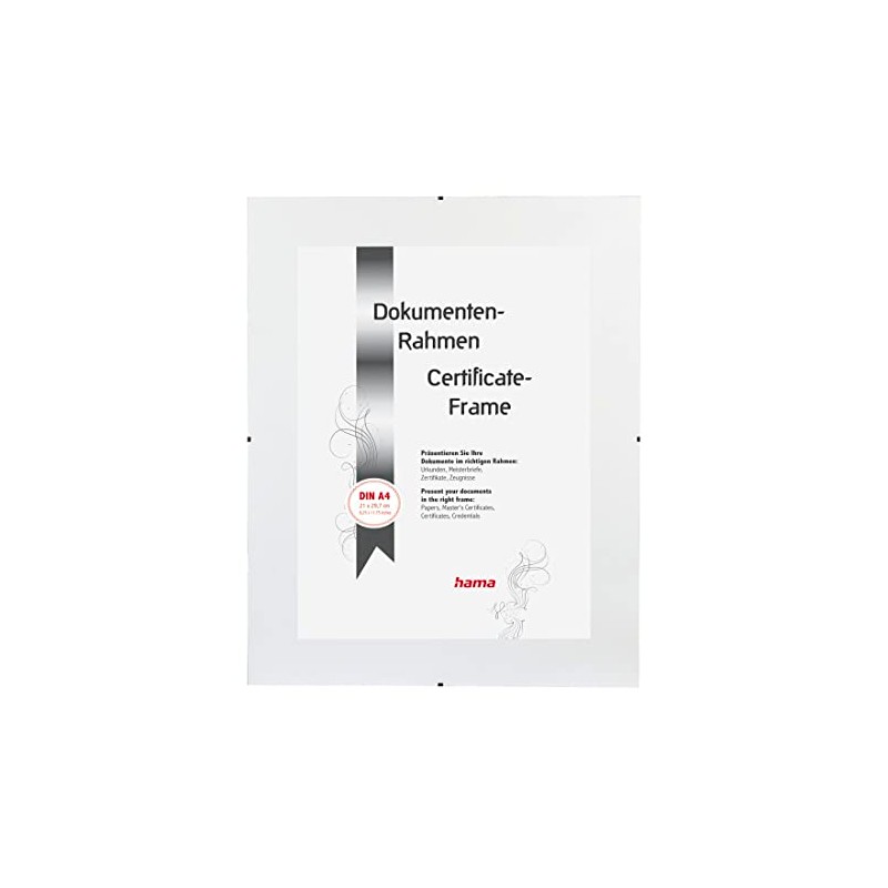 Hama 15 x 21 cm Glass Clip-Fix Anti-Reflective Frameless Photo