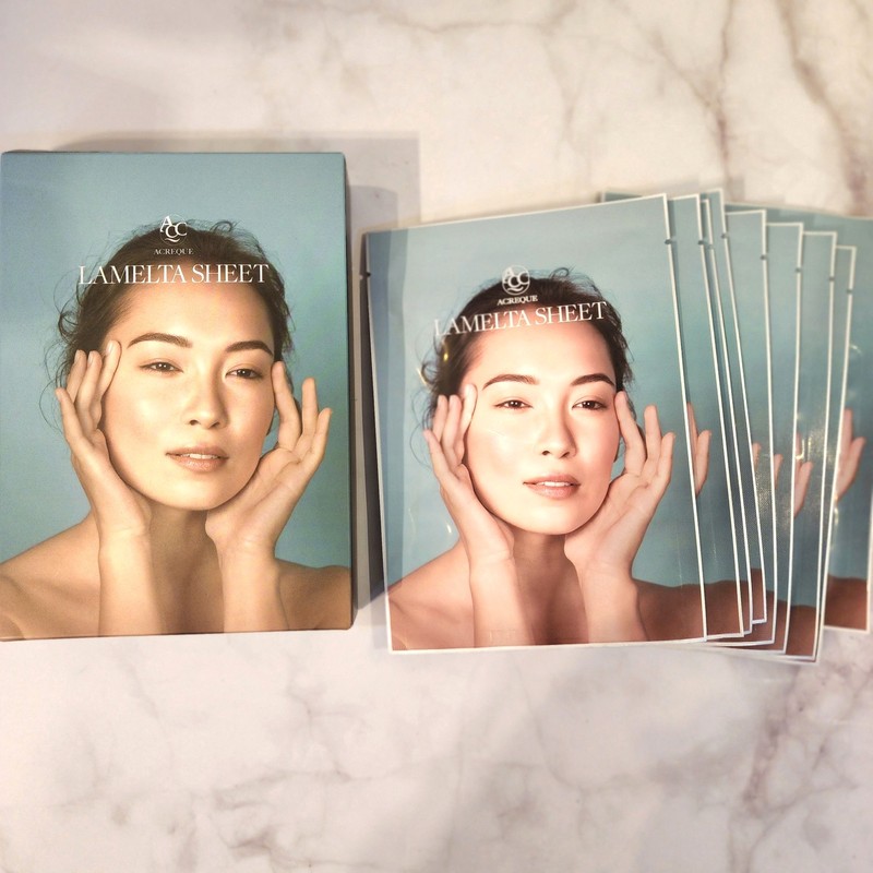 (1+1) Acreak Lamelta Sheet Pack LHA Highly Concentrated Whitening Mask