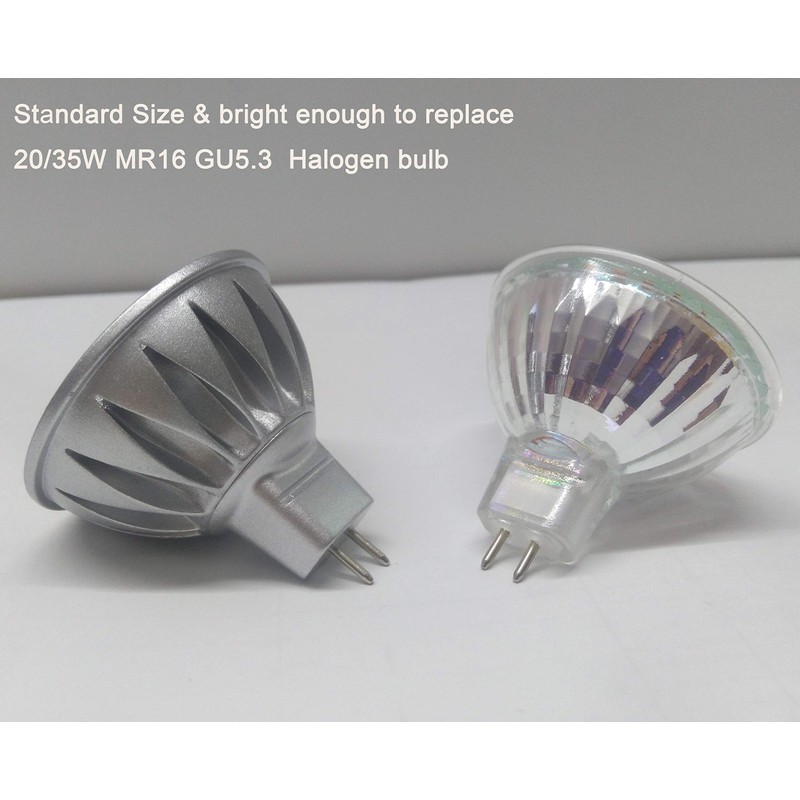 ALIDE MR16 GU5.3 Led Bulbs 5W 4000K Neutral/Natural White,20W-35W Halogen