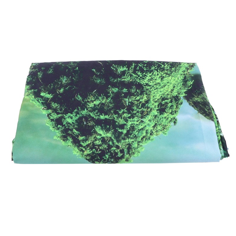 Forest Stream Scenery Tapestry Background Wall Hanging Decorative Blanket for