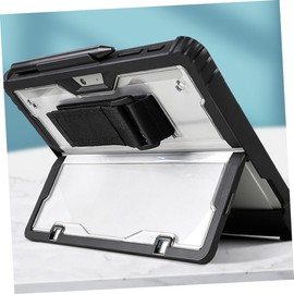 TEHAUX Tablet Case with Hand Strap for Surface Shockproof Protector with Stylus Storage Transparent Design for Enhanced Protection and Convenience