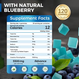 Inspirelife Abc Gomitas Creatina Monohidrato 120 Unidades