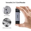 BENFEI SD Card Reader, Dual Connector USB 3.0/USB C Card