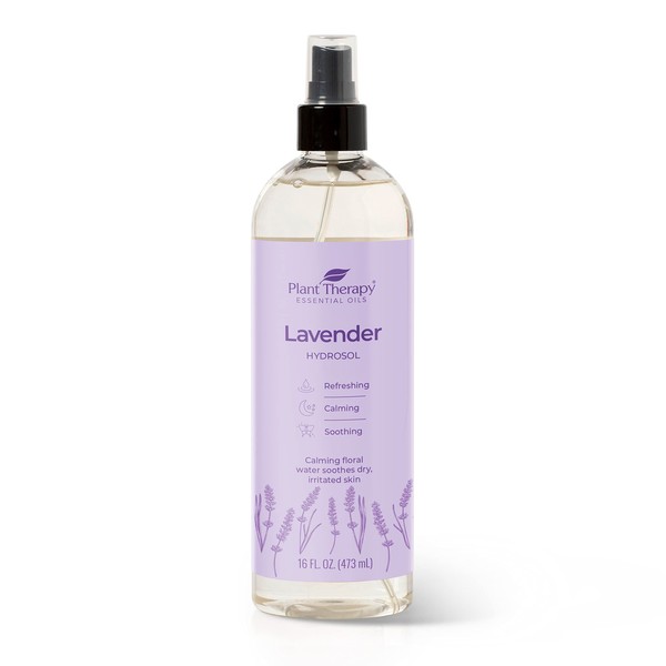 Plant Therapy Lavender Hydrosol 16 oz (Flower Water) by-Product of Essential Oils
