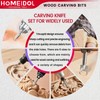10PCS Wood Carving Drill Bits Set, HOMEIDOL 1/8" Shank Wood